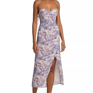 Reformation Kourtney dress Morning Dew 10